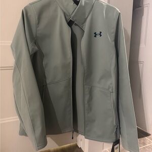 Under Armour Sage Green Softshell Utility Jacket
